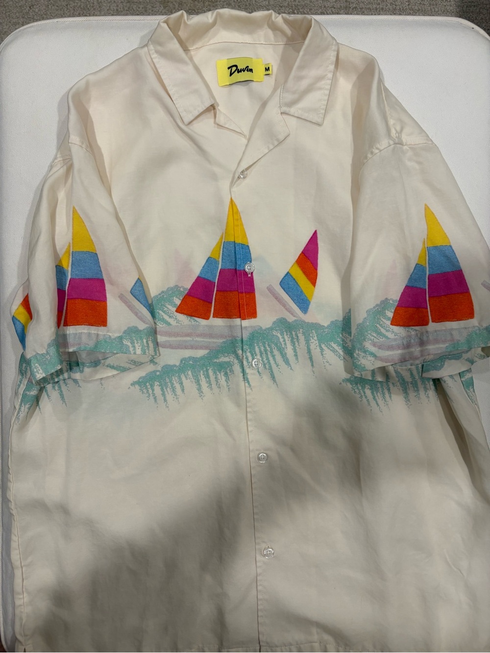 Duvin Sailing Buttonup Shirt - Antique Men’s Medium NWOT